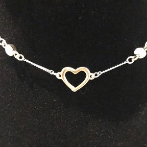 Heart Accent Fashion Anklet